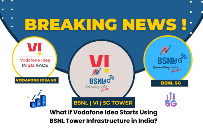 Vodafone Idea BSNL Tower Merger News Target